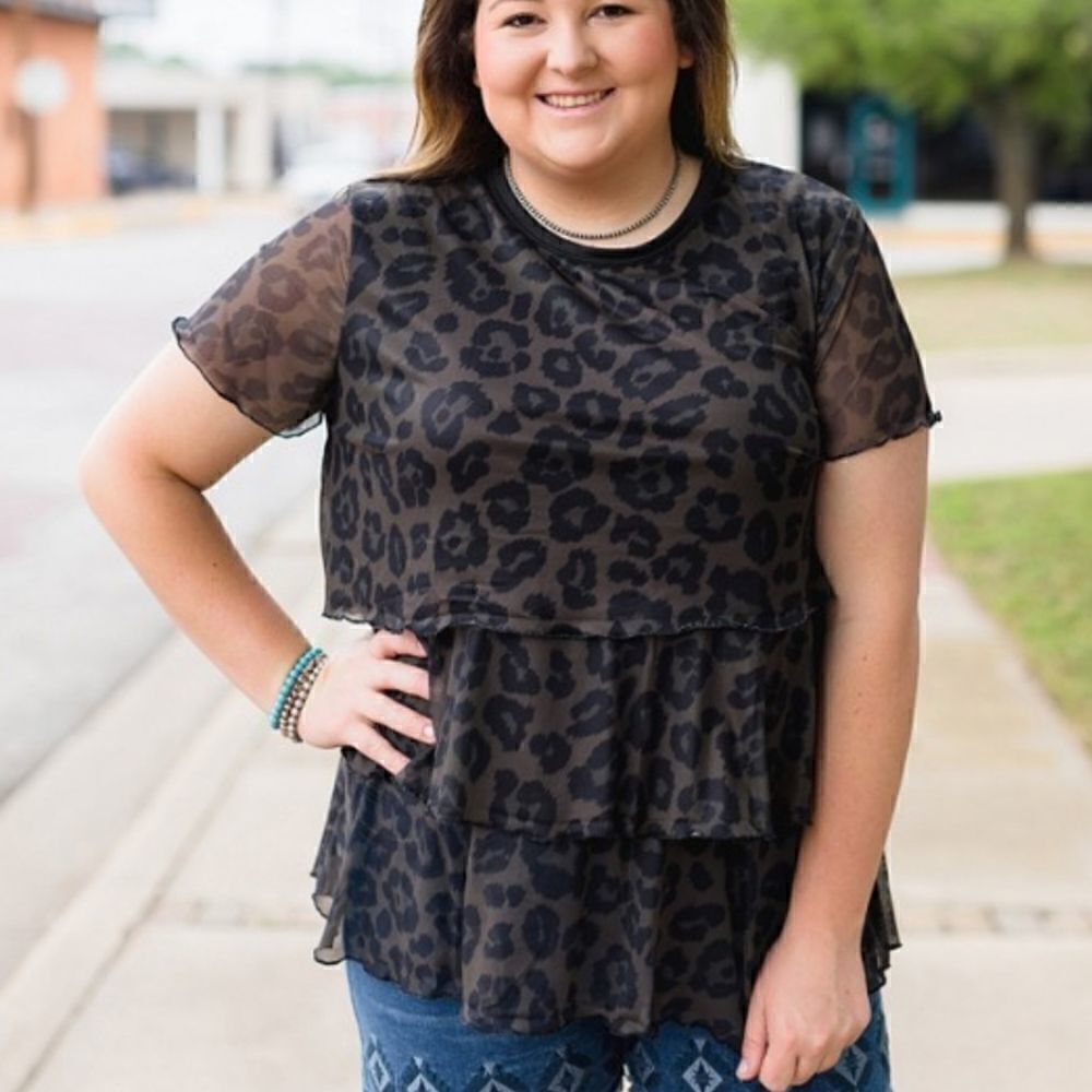 Leopard Top  